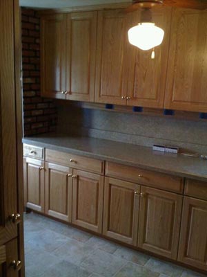 Natural Oak Kitchen Picture